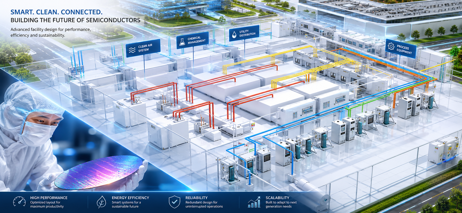 FAB exhaust management industrial automation